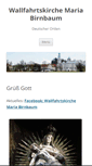 Mobile Screenshot of maria-birnbaum.de